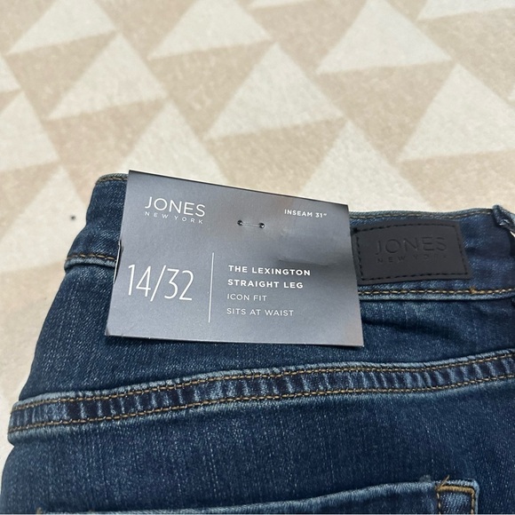 Lexington Straight Leg Jeans, Indigo Westpoint Wash - Picture 4 of 6